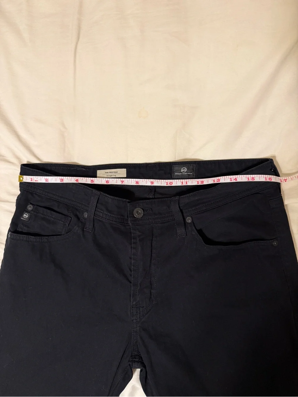 Ag Adriano Goldschmied Protégé SUD Pant  Sueded Classic Straight Mens 32x34